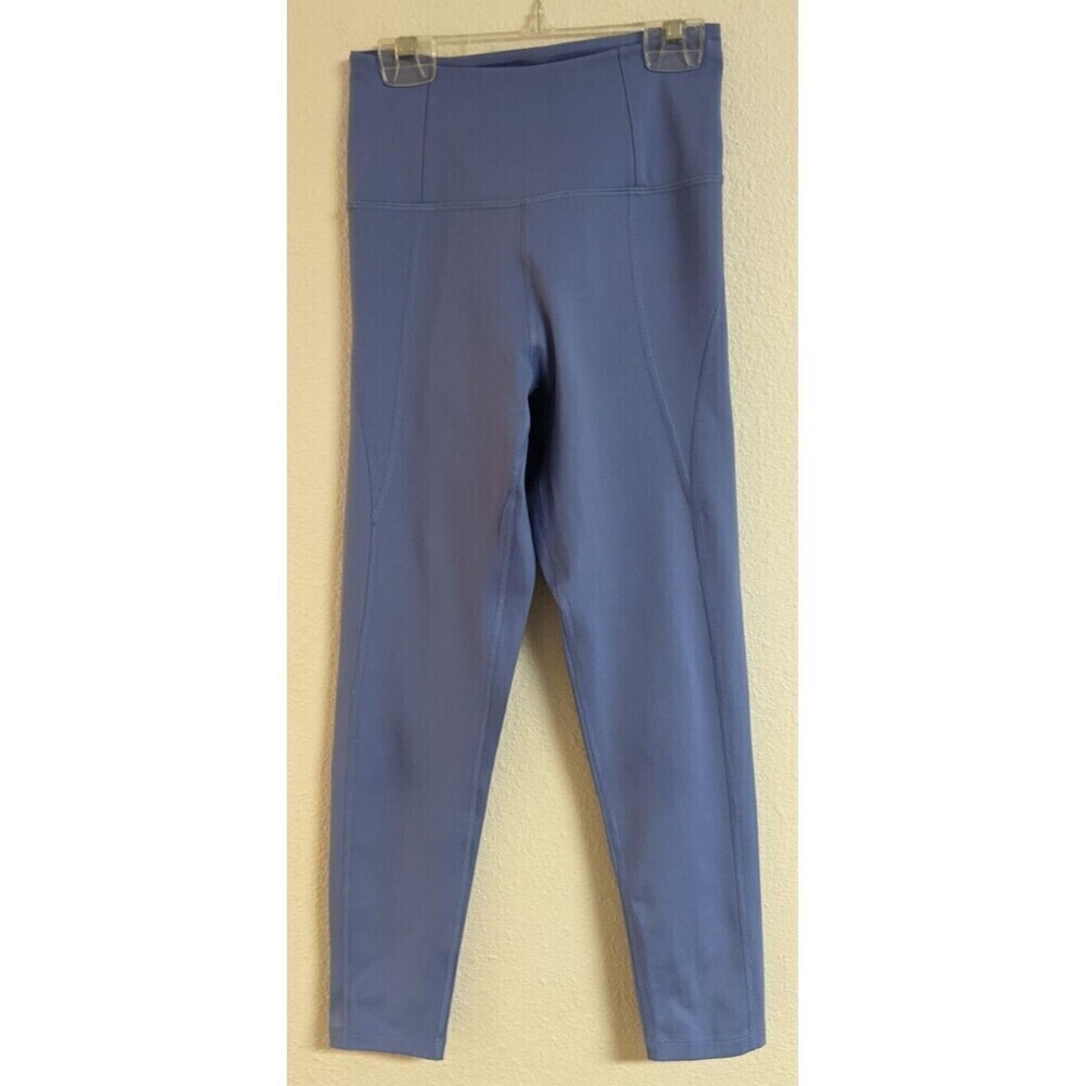 GIRLFRIEND COLLECTIVE Blue "Prism" Compressive High Rise Leggings Size XS